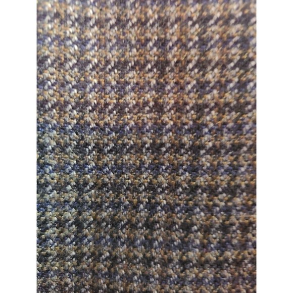 Austin Reed Men's (43R) Blue, Black, Olive Wool Sports Coat Jacket, Made in USA - Picture 4 of 16